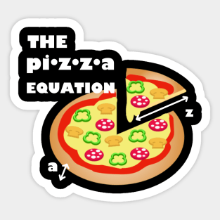 Pizza Equation Sticker